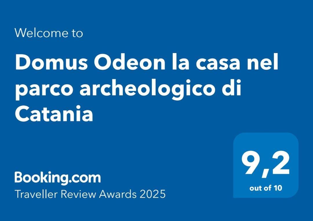 Апартаменты Domus Odeon La Casa Nel Parco Archeologico Di Катания Экстерьер фото